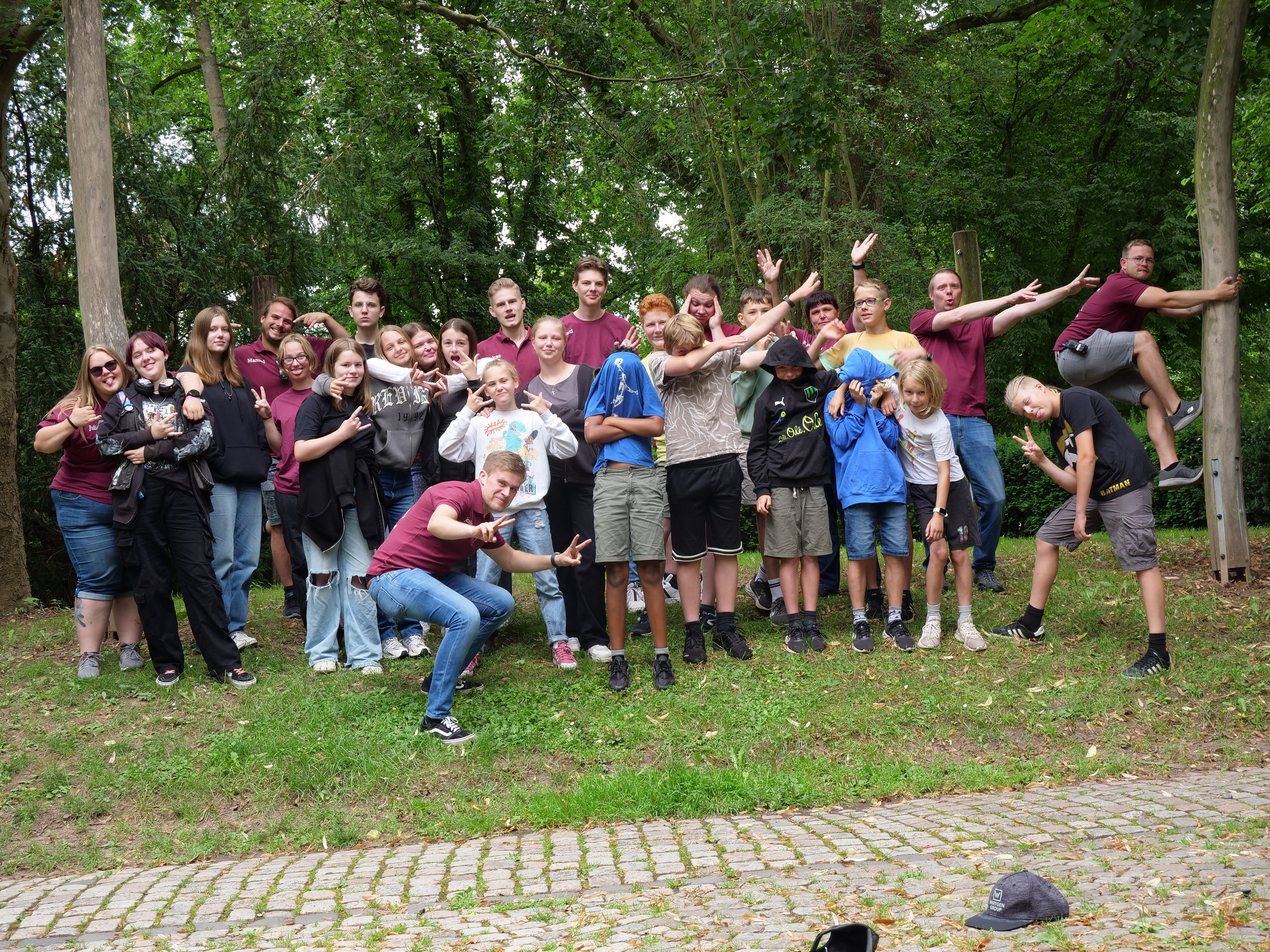 Unsere Gruppe beim Tagesausflug in Eschwege